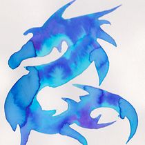 My project in Modern Watercolor Techniques course. Un progetto di Pittura ad acquerello di Jessica Seraphim - 24.08.2020