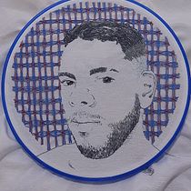 Meu projeto do curso: Criação de retratos bordados. Embroider project by Paulo Luz - 03.04.2021