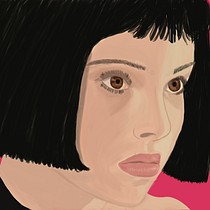 Mathilda - The professional. Un projet de Illustration numérique de mariaisabelquiroga9 - 25.08.2020