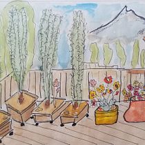 Mi Proyecto del curso: El arte del sketching: transforma tus bocetos en arte Ein Projekt aus dem Bereich Zeichnung von Laura Tullio - 25.08.2020