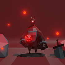 Mi Proyecto del curso: Modelado de personajes low poly para videojuegos  Ein Projekt aus dem Bereich 3D, Kreativität, 3-D-Design, Digitales Design und 3-D-Modellierung von richymaartinez - 10.09.2020