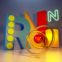 Meu projeto do curso: Composições abstratas com Cinema 4D. 3D Design projeto de Ronni Guiotoko - 25.08.2020