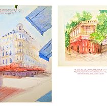 My project in Architectural Sketching with Watercolor and Ink course. Ilustração arquitetônica, Pintura, Esboçado, e Pintura em aquarela projeto de Mugdha Joshi - 25.08.2020