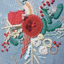 Mi Proyecto del curso: Técnicas avanzadas de bordado: puntadas y composiciones con volumen. Un projet de Broderie de Mariana - 25.08.2020