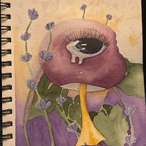 My project in Negative Watercolor Painting for Botanical Illustration course Ein Projekt aus dem Bereich Aquarellmalerei von reikikomori - 26.08.2020