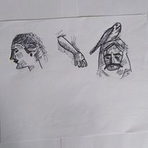 Mi Proyecto del curso: Dibujo para principiantes nivel -1. Drawing project by Daniela Vargas - 09.02.2020