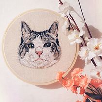 Mi Proyecto del curso: Needle painting para principiantes. Embroider project by Gabriela Arellano - 08.26.2020