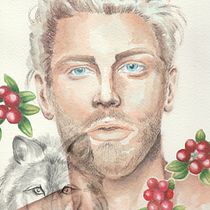 Mi Proyecto del curso: Retrato ilustrado en acuarela. Un proyecto de Dibujo de Retrato de Yahann Romero - 27.08.2020