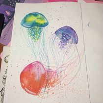 Mi Proyecto del curso: Técnicas modernas de acuarela. Un progetto di Pittura ad acquerello di Daniela Caceres - 29.08.2020