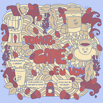 Meu projeto do curso: Ilustração vetorial com estilo doodles. Vector Illustration project by Lucas Borghetti - 08.27.2020