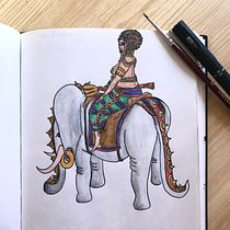 My project in The Art of Sketching: Transform Your Doodles into Art course Ein Projekt aus dem Bereich Bleistiftzeichnung, Sketchbook und Aquarellmalerei von triin - 27.08.2020