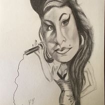 Mi Proyecto del curso: Retrato en caricatura con grafito. Artes plásticas projeto de Juana María Martín Sánchez - 27.08.2020