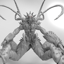 Mi Proyecto del curso: Escultura digital de criaturas fantásticas con ZBrush. 3D, and 3D Character Design project by Harry C - 08.28.2020