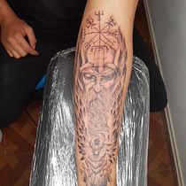 Meu projeto do curso: Tatuagem para principiantes. Drawing project by Julio Villarreal - 08.20.2020