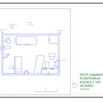 Mi Proyecto del curso: Introducción al dibujo arquitectónico en AutoCAD Ein Projekt aus dem Bereich Architektur von Fernando Lopez - 28.08.2020