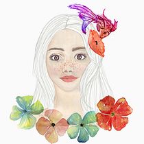 Mi Proyecto del curso: Retrato ilustrado en acuarela. Un projet de Illustration traditionnelle de Joss AC - 14.09.2020