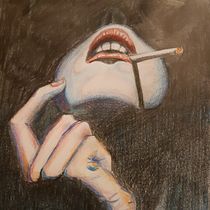 Mi Proyecto del curso: Retrato creativo en claroscuro con lápiz. Un projet de Art conceptuel de mago_oro - 29.08.2020