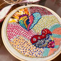 Mi Proyecto del curso: Bordado creativo: revolución a puntadas. Un projet de Broderie de Magaly Mora - 30.08.2020