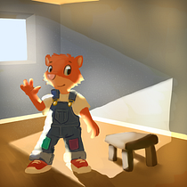 My project in Lighting Principles for Digital Painting course. Digital Painting project by gfburke - 08.29.2020