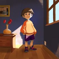 Meu projeto do curso: Princípios de iluminação para pintura digital. Digital Drawing, Lighting Design, Character Design, Digital Illustration, Children's Illustration, and Digital Painting project by Patrick de Souza Costa - 08.29.2020