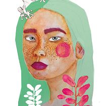 Mi Proyecto del curso: Retrato ilustrado en acuarela. Un projet de Créativité, Dessin, Dessin artistique, Dessin de portrait, Dessin numérique et Illustration traditionnelle de Amaia Arrieta - 07.09.2020