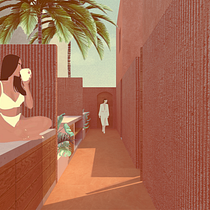 Mi Proyecto del curso: Representación gráfica de proyectos arquitectónicos. Un projet de Architecture et Illustration architecturale de Camila Pérez Vendrasco - 30.08.2020