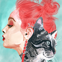 Proyecto Ana Santos. Un proyecto de Dibujo de Retrato de anna alcoverro - 29.08.2020