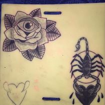 Mi Proyecto del curso: Tatuaje para principiantes. Tattoo Design project by Cattalina Muñoz - 08.29.2020