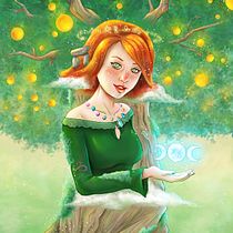 My final project: Willow the Witch. Ilustração digital projeto de Jose Sénder Quintana - 29.08.2020