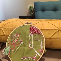 My project in Embroidery and Watercolor Basic Techniques course. Embroider, Watercolor Painting, Painting, and Textile Design project by al_laia - 08.28.2020