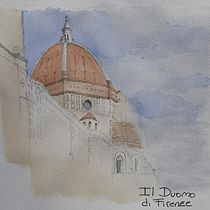 Mi Proyecto del curso: Dibujo arquitectónico con acuarela y tinta. Pintura em aquarela, Esboçado, Desenho, Ilustração arquitetônica, Sketchbook e Ilustração com tinta projeto de Pablo Lozano - 26.08.2020