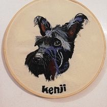 Mi Proyecto del curso: Needle painting para principiantes. Embroider project by dianakaro92 - 08.27.2020