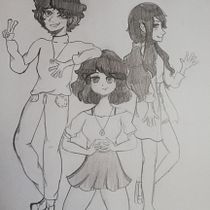 Mi Proyecto del curso: Creación de personajes manga. Drawing project by gianellacorg - 08.30.2020