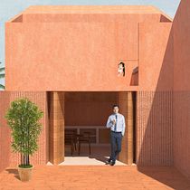 Architectural Visualization Using Digital Collage. Un projet de Illustration architecturale, Architecture , et Collage de Bruno Pereira - 30.08.2020