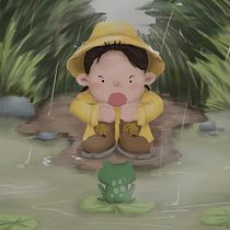 My project in Lighting Principles for Digital Painting course - Felicia Amanda. Children's Illustration, Digital Painting, and Traditional illustration project by nfeliciaamanda - 10.03.2020
