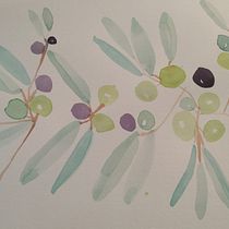 Mi Proyecto del curso: Creación de paletas de color con acuarela. Botanical Illustration, and Watercolor Painting project by Miriam Medina - 08.30.2020
