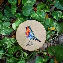 Mi Proyecto del curso: Pintar con hilo: técnicas de ilustración textil. Embroider project by Amaranta Aragon - 09.05.2020
