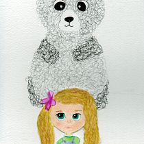 Risitos de Oro y los tres osos . Children's Illustration project by Fabiola Rodríguez Márquez - 08.30.2020