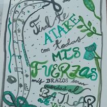 Mi Proyecto del curso: Caligrafía con pinceles de agua para principiantes . Un progetto di Calligrafia di angieeramirez94 - 31.08.2020