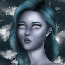 Mi Proyecto del curso: Retratos digitales de fantasía con Photoshop. Desenho, Desenho digital, Ilustração tradicional e Ilustração digital projeto de Yolanda Chaves - 31.08.2020