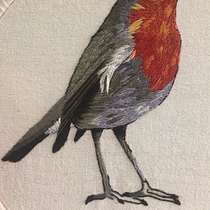 Mi Proyecto del curso: Pintar con hilo: técnicas de ilustración textil. Embroider project by Victoria Escobedo - 08.31.2020