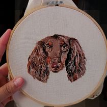 Mi Proyecto del curso: Needle painting para principiantes. Embroider, and Naturalistic Illustration project by sahira_napoles - 07.30.2021