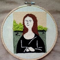 Mi Proyecto del curso: Introducción al bordado con aguja mágica. Bordado projeto de Angela Ramirez - 07.09.2020