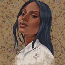 My project in Illustrated Portraits with Procreate course. Digital Illustration project by Kristina - 09.01.2020