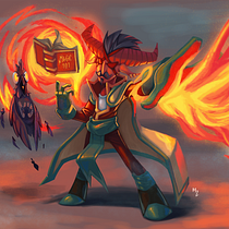 Mi Proyecto del curso: Pintura digital de personajes: ilustra con luz y color. Concept Art, Character Design, and Traditional illustration project by metalzebra - 09.01.2020