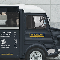 La Estrecha - Tin food tapas. Br, ing & Identit project by Silvia Chiclana Chaves - 09.01.2017