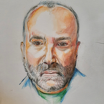 Mi Proyecto del curso: Cuaderno de retratos en acuarela. Portrait Drawing project by Maximiliano Di Giácomo - 09.01.2020