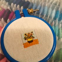 Mi Proyecto del curso: Técnicas de bordado en miniatura. Un proyecto de Bordado de paulina_rojas - 02.09.2020