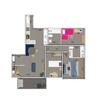 Vivienda Lola. Een project van Interactief ontwerp, Interieurontwerp,  Interieurdecoratie,  Interieur, Retailontwerp y Ruimtelijk ontwerp van MªJosé López Sancho - 02.09.2020