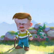 old fellow @damiendelenne  in Lighting Principles for Digital Painting course. Digital Painting, and Lighting Design project by damien_delenne - 09.02.2020